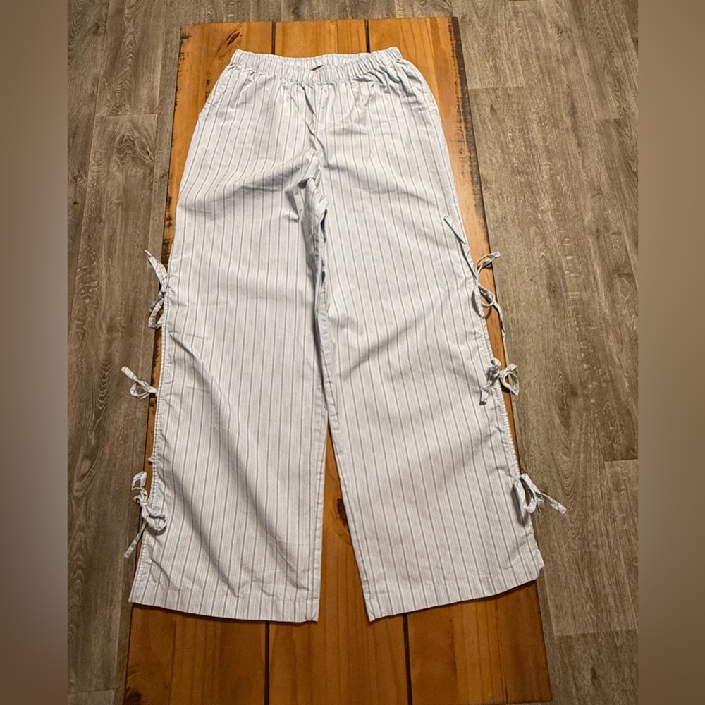 Wild Fable Light Blue Striped Pants